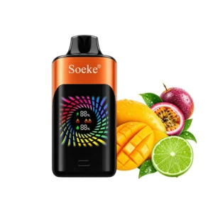 SOEKE S9 Passion Fruit Mango Lime 28,000 Puffs